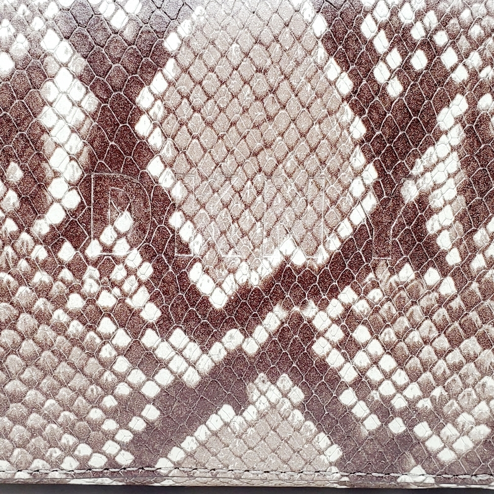 DKNY Paige Faux Snake Satchel - Picture 9 of 13